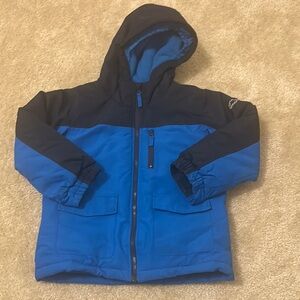 Smonty boys Blue Hooded Jacket size 6/7
